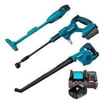 Kit Lavadora Asp. E Sopr. + Bat18V Carreg DHW180Z01 Makita Kit Lavadora Asp. E Sopr. + Bat18V Carreg DHW180Z01 Makita