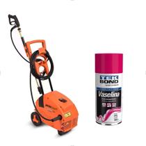 Kit Lavadora De Alta Pressão J7000 Plus 1,6Cv+Vaselina Jacto Kit Lavadora De Alta Pressão J7000 Plus 1,6Cv+Vaselina Jacto