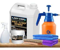 Kit Lavagem A Seco De Estofados Sofá Colchão Tapete Almofada