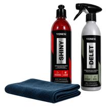 Kit Lavagem Auto Pro Limpador E Revitalizador De Pneu Kit Lavagem Auto Pro Limpador E Revitalizador De Pneu
