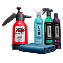 Kit Lavagem Auto Pro Shampoo Limpa Vidro Multiuso Snow Foam Kit Lavagem Auto Pro Shampoo Limpa Vidro Multiuso Snow Foam
