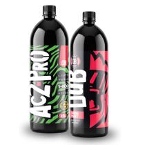 Kit Lavagem Automotiva AC2-Pro Snow Many 1,5L Dub Boyz Desincrustante Ácido pH4 Neutro Snow Foam