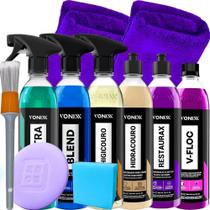 Kit Lavagem Automotiva Completa Profissional Produtos Vonixx