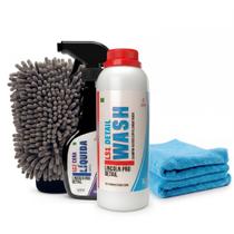 Kit Lavagem Automotiva Completo Lincoln Shampoo Cera Luva Toalha De Secagem Kit Lavagem Automotiva Completo Lincoln Shampoo Cera Luva Toalha De Secagem