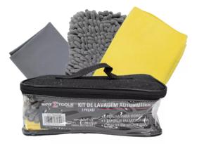 Kit Lavagem Automotiva Esponja+Toalhas Sigma C/ 03PCS-3180 Kit Lavagem Automotiva Esponja+Toalhas Sigma C/ 03PCS-3180