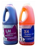 Kit Lavagem Automotiva Limpeza Pesada Ativado Solupan Sandet