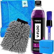 Kit Lavagem Automotiva Shampoo Neutro VFloc 500ml Vonixx Kit Lavagem Automotiva Shampoo Neutro VFloc 500ml Vonixx