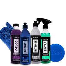 Kit Lavagem automotiva Vfloc Blend Intense Sintra Vonix