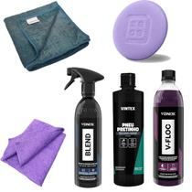 Kit Lavagem com Carnauba para Carro Veiculos Escuros Vonixx Kit Lavagem com Carnauba para Carro Veiculos Escuros Vonixx