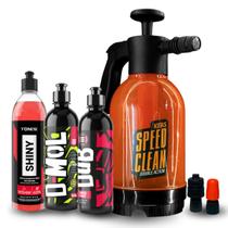 Kit Lavagem Completa e Brilho Pneus Dub Boyz Kers Vonixx Speed Clean D-Mol Snow Many Shiny 4 Itens Kit Lavagem Completa e Brilho Pneus Dub Boyz Kers Vonixx Speed Clean D-Mol Snow Many Shiny 4 Itens
