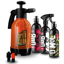 Kit Lavagem Completa e Proteção Dub Boyz Kers Speed Clean D-Mol Snow Many DWAX Cera Carnaúba 4 Itens Kit Lavagem Completa e Proteção Dub Boyz Kers Speed Clean D-Mol Snow Many DWAX Cera Carnaúba 4 Itens