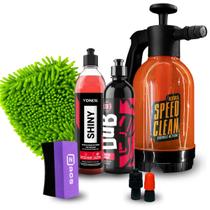 Kit Lavagem e Brilho nos Pneus Dub Boyz Kers Vonixx Speed Clean Snow Many Luva Shiny Aplicador Zacs Kit Lavagem e Brilho nos Pneus Dub Boyz Kers Vonixx Speed Clean Snow Many Luva Shiny Aplicador Zacs