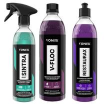 Kit Lavagem e Restauração de Plásticos Vonixx Kit Lavagem e Restauração de Plásticos Vonixx