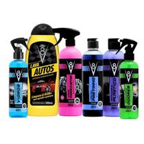 Kit Lavagem Estética Automotiva Completo Carro Moto V8