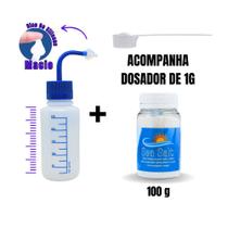 Kit Lavagem Nasal Garrafinha 250ml + Sal S/ Iodo 100g