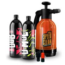 Kit Lavagem Profissional Speed Clean 2L Kers D-MOL Snow Many Dub Boyz 1,5L Snow Foam Automotivo