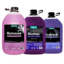 Kit Lavagem Removex Alumax Ecoblack Vintex 5 Litros