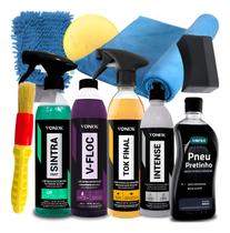 Kit Lavagem Shampoo Cera Tok Final Intense Sintra Fast Vonix