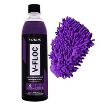 Kit Lavagem V-floc Vonixx e Luva de Microfibra ForWash Kit Lavagem V-floc Vonixx e Luva de Microfibra ForWash