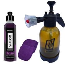 Kit Lavagem Vonixx Automotiva Snow Foam + V-Floc 240ml + Luva Zacs Kit Lavagem Vonixx Automotiva Snow Foam + V-Floc 240ml + Luva Zacs