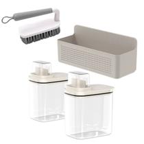 Kit Lavanderia 4 Peças OU Organizador Completo Multiuso para Lavar Roupas Kit Lavanderia 4 Peças OU Organizador Completo Multiuso para Lavar Roupas