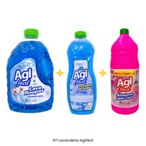 Kit Lavanderia Agifácil - Transforme Suas Roupas com Cuidado e Perfume Exclusivo Kit Lavanderia Agifácil - Transforme Suas Roupas com Cuidado e Perfume Exclusivo