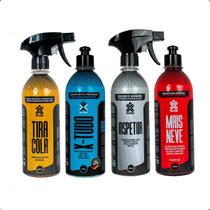 Kit Lavar Carro Com Shampoo Inspetor De Hologramas Cera Polidora E Tira Cola Para Brilho E Proteção Kit Lavar Carro Com Shampoo Inspetor De Hologramas Cera Polidora E Tira Cola Para Brilho E Proteção