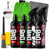 Kit Lavar Carro Completo Hobbista Dub Boyz: Shampoo, Cera,