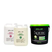 Kit Lavatório - 2 Shampoo Salles + 1 Máscara Supreme Salles Kit Lavatório - 2 Shampoo Salles + 1 Máscara Supreme Salles