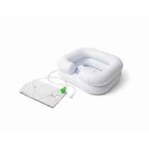 Kit Lavatório Inflável com Mangueira de Drenagem + Chuveiro Portátil com Bolsa de Água Kit Lavatório Inflável com Mangueira de Drenagem + Chuveiro Portátil com Bolsa de Água