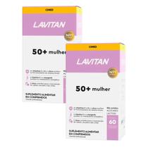 Kit Lavitan 50+ Mulher Suplemento Alimentar 60 Cápsulas 2