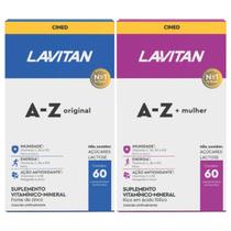 Kit Lavitan A-z Casal / Homem E Mulher 60 Comp Cada Caixa Kit Lavitan A-z Casal / Homem E Mulher 60 Comp Cada Caixa