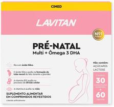 Kit Lavitan Pré-natal Multivitamínico e Ômega 3 DHA Kit Lavitan Pré-natal Multivitamínico e Ômega 3 DHA