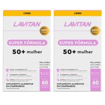 Kit Lavitan Super Fórmula 50+ Mulher Com 2 Caixas De 60 Comprimidos Cada