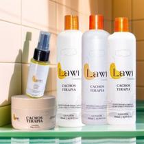 Kit lawi shampoo/cond./masc./leave-in/blend cachos terapia