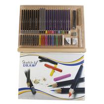 Kit Learn To Sketch & Draw Royal & Langnickel com 58 Unidades - Rset-lt102