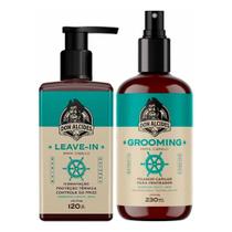 Kit Leave-in 120g E Grooming Cabelo Calico Jack Don Alcides Kit Leave-in 120g E Grooming Cabelo Calico Jack Don Alcides