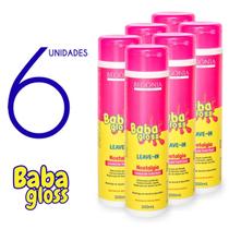 KIT Leave-In Baba Gloss 200ml 6 Unds