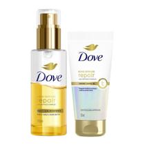 Kit Leave In Dove Bond Intense Repair 50ml + Óleo Sérum Dove Bond Intense Repair 110ml Kit Leave In Dove Bond Intense Repair 50ml + Óleo Sérum Dove Bond Intense Repair 110ml