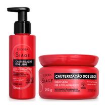 Kit Leave In e Máscara Cauterização dos Lisos Eudora Siàge