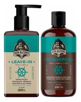 Kit Leave-in E Shampoo Para Cabelo Calico Jack Don Alcides Kit Leave-in E Shampoo Para Cabelo Calico Jack Don Alcides
