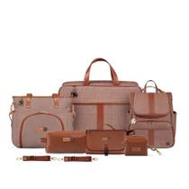 Kit Lebaby 7 Peças Cappuccino - Alce Kit Lebaby 7 Peças Cappuccino - Alce