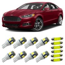 Kit Led Externo Interno Ford Fusion 2010 A 2013 Top Novo