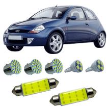 Kit Led Externo Interno Ford Ka 1997 A 2006 Teto Placa Ré Farolete Kit Led Externo Interno Ford Ka 1997 A 2006 Teto Placa Ré Farolete