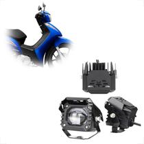 Kit Led Farol de Milha F011 Moto BIS 125 ES 2001 2002 2003 2004 2005 2006 2007 2008 2009 até 2019
