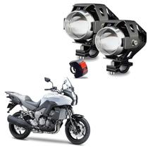 Kit Led Farol de Milha Moto Kawasaki Versys 1000 2012 2013 2014 2015 2016 2017 2018 2019 2020 2021 2022 U5