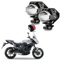 Kit Led Farol de Milha Moto Kawasaki Versys 650CC 2010 2011 2012 2013 2014 2015 2016 2017 2018 até 2022 U5