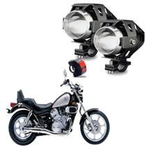 Kit Led Farol de Milha Moto Kawasaki Vulcan 750CC 1991 1992 1993 1994 1995 1996 1997 1998 1999 2000 2001 até 2022 U5
