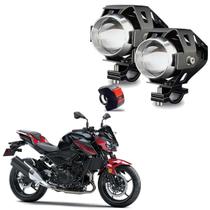 Kit Led Farol de Milha Moto kawasaki Z 400 48CV 2019 2020 2021 2022 U5