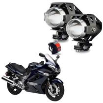 Kit Led Farol de Milha Moto kawasaki ZZR 1200 2004 2005 2006 2007 2008 2009 2010 2011 2012 2013 2014 2015 até 2022 U5